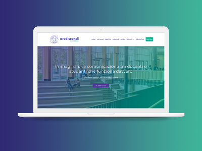 Arsdiscendi - Website academy education learning logo school students teaching
