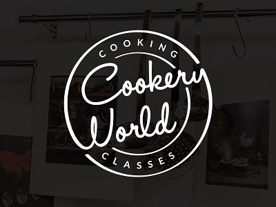 Cookery World - Cooking Classes branding classes cookery cooking course dish florence food logo school