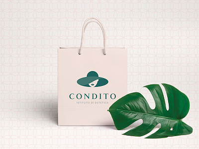 Condito - Branding beauty body care cosmetics elegant hat infinity logo restyling shape woman