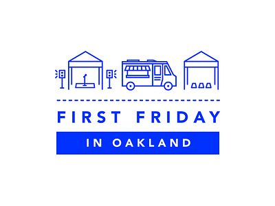 Snapchat Geofilter bay area blue design first friday icon illustration line minimal oakland simple snapchat