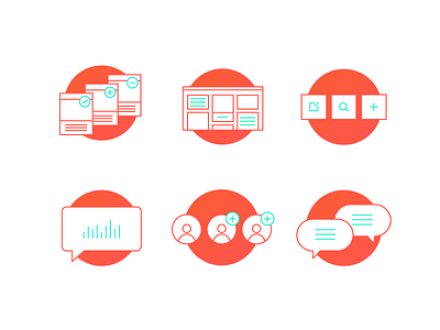 Pricing Illustrations add user analytics cta gradient icon iconography icons illustration moderation pricing support ui