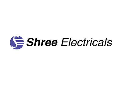 Shree Electricals Logo animation branding design illustration illustrator logo typography ui ux vector