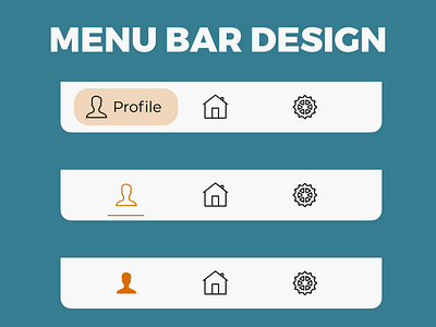 Menu Bar Design