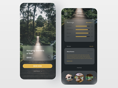 Hotel Booking App UI