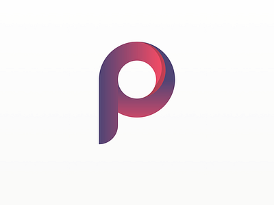 P LOGO alphabet logo illustration letters logo logo p logo pink logo pinklogo plogo