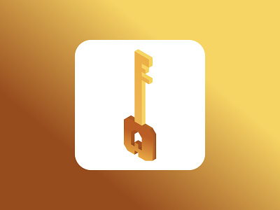 Game Icon Challenge: Key color full game game assets game icon graphic design icon illustration inkscape low poly vector