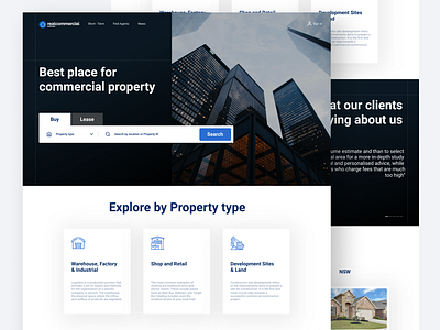 Real Estate Website redesign branding figma ui ux website