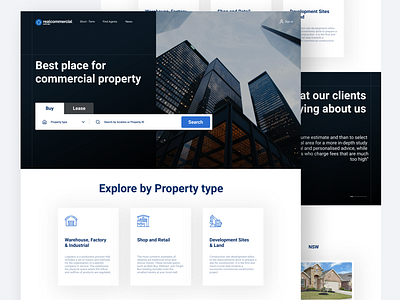 Real Estate Website redesign