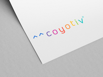 Logo design for ^^coyotiv brand design brand identity branding design logo