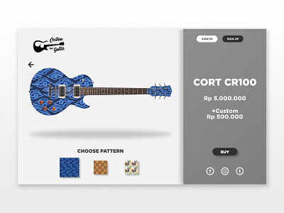 Page Custum Guitar