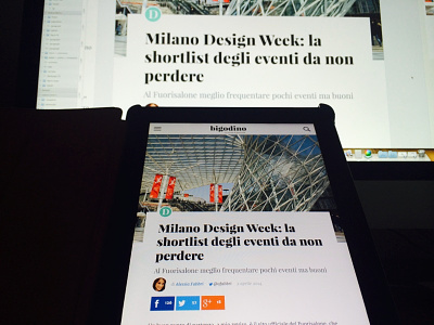 From Sketch To Device article clean device ipad news tablet ui web web design webdesign