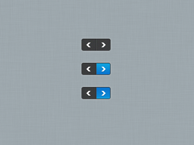 Pagination buttons