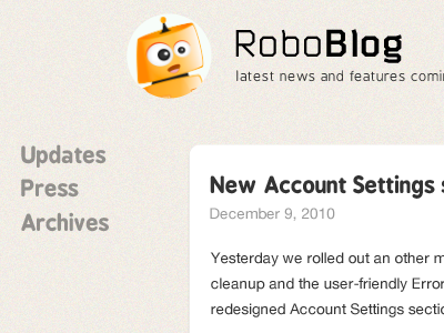 RoboBlog