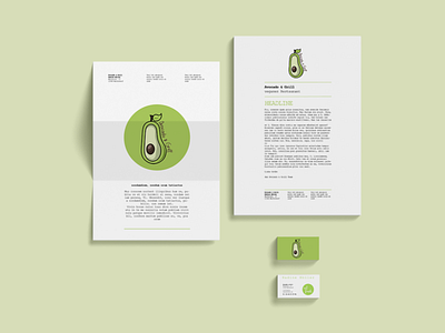 avocado & grill branding corporate design design heidelberg illustrator logo logodesign mannheim pogopixel printdesign vector
