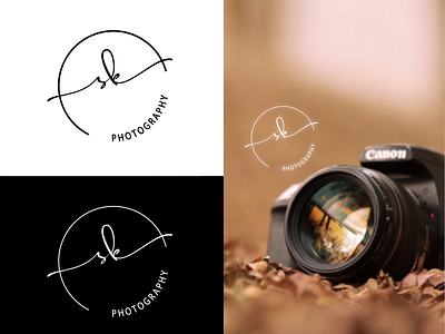 Sk Photography Photo Studio Logo By Vikram Singh On Dribbble