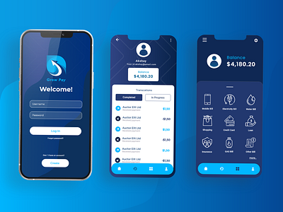 Banking app Ui Design