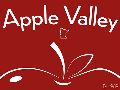 Apple Valley, MN Sticker design illustration sticker weeklywarmup