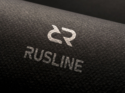 Rusline logo design ai brand logo