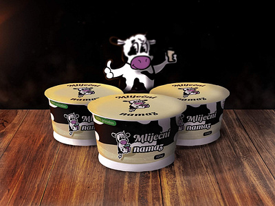 Milk Spread packaging design adobe illustrator ai branding illustration logo packaging design