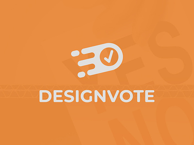DesginVote ( Logo Design ) ai brand branding design illustration logo ui