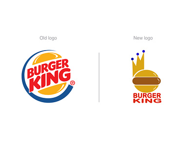 Burger King logo redesign branding burger king logo logo design logoredesign rebranding typography