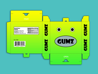 Gum Packaging box packaging gum gum box packaging