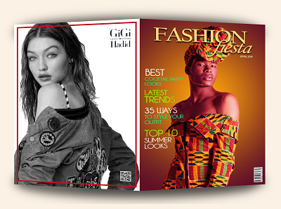 Fashion Magazine by Print Graphic Role on Dribbble