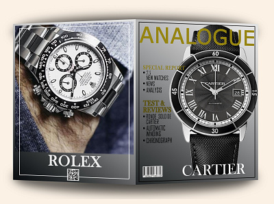 Product Magazine Cover cartier magazine cover magazine cover design product product magazine rolex