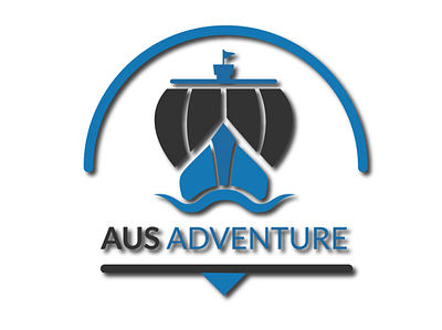 Aus Adventure branding illustration logo vector