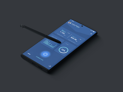 VPN Apps Dashboard UI Design