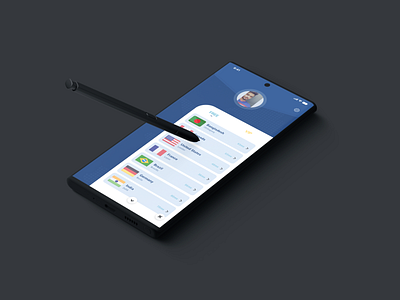 VPN Apps Dashboard UI Design