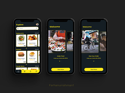 Food Apps ui Design