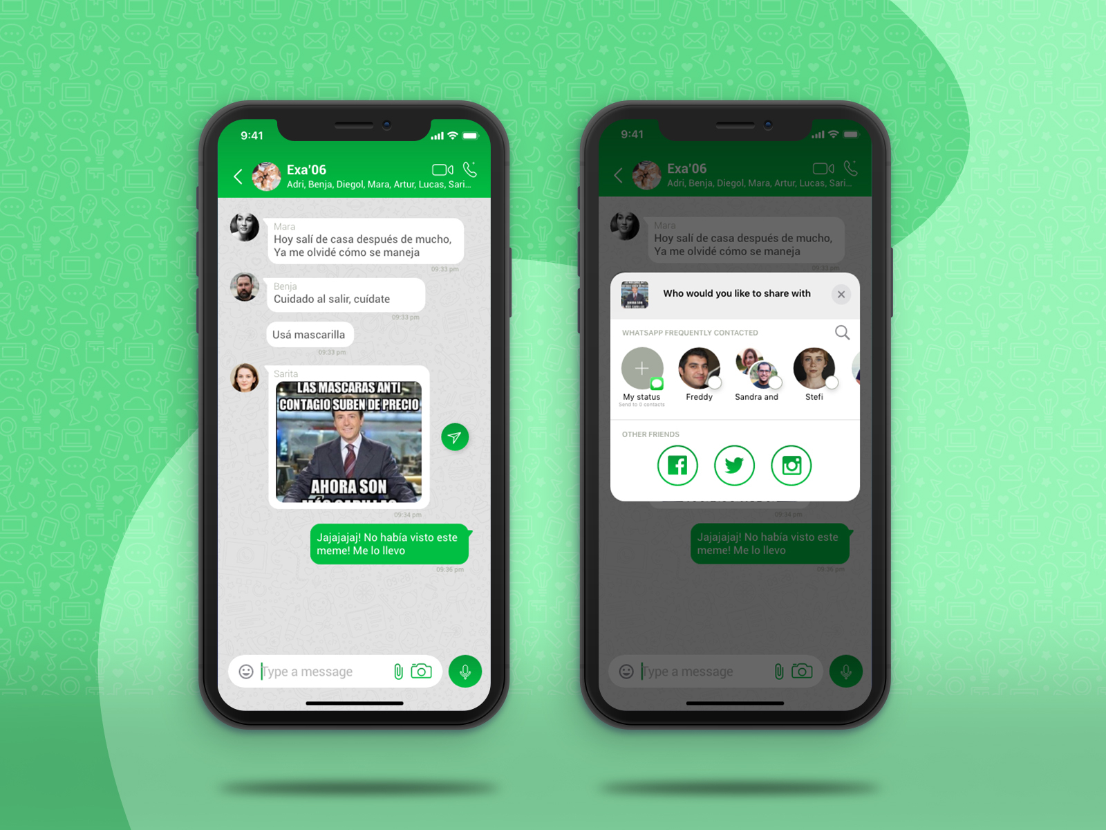 Dailyui Challenge 10 Whatsapp Share Button Concept By Rodrigo