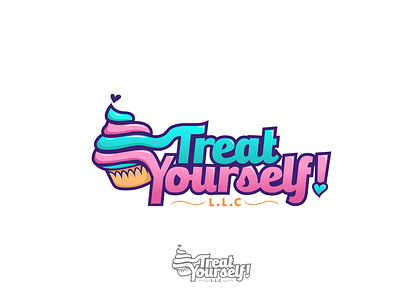 Treat Yourself Logo Design branding design icon illustration illustrator logo vector