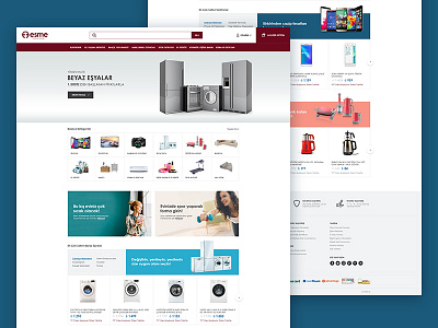 Esme AVM - Ecommerce Design concept content ecommerce girls grid interface layout product shop ui ux web