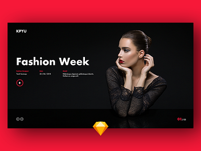 Fashion Week Design | Free Sketch