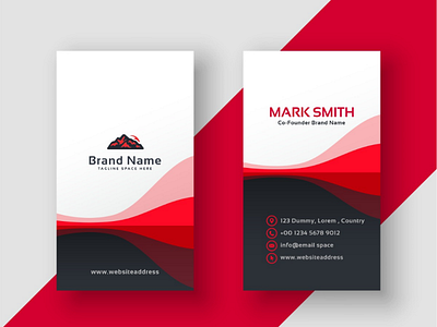 Veriticle Business Card