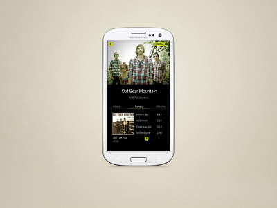 Music App app design mobile design mobile ui music app ui user experience userinterface ux
