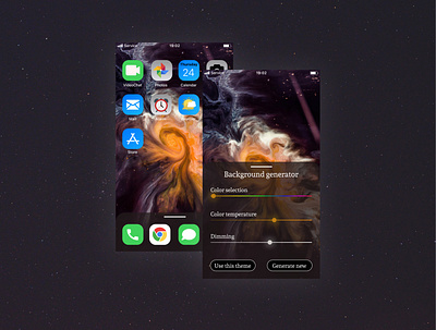 Background Generator app design mobile design mobile ui settings settings ui ui user experience userinterface ux