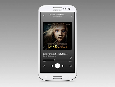 Music Player app design mobile design mobile ui music music app music player ui user experience userinterface ux