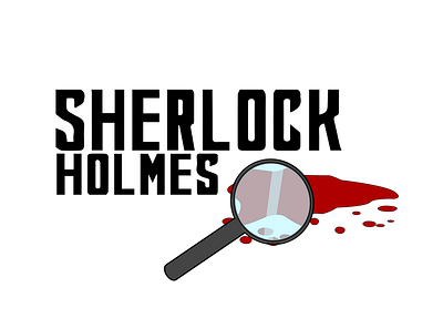 Logo concept Sherlock Holmes