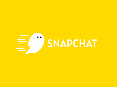 Rebrand snapchat app branding flat illustration logo minimal ux