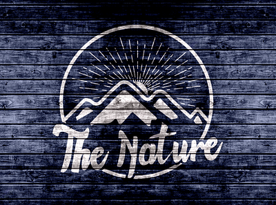 Nature concept branding design logo typography