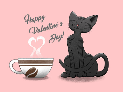 valentine cat