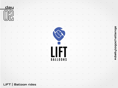 LIFT balloon balloon logo dailylogochallenge logo