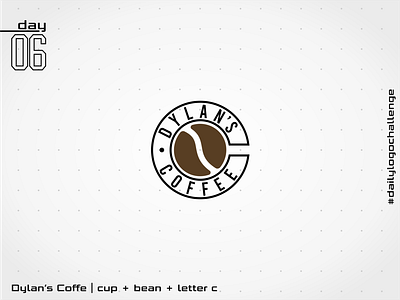 Day 5 | Coffee logo #dailylogochallenge cafe cofee coffeeshop dailylogochallenge logo