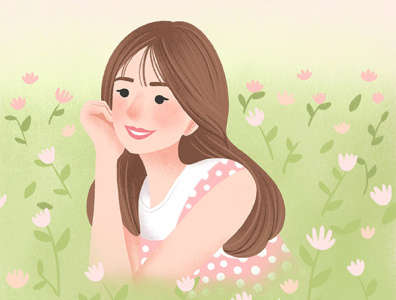 Anne character character design fan art girl illustration illustration pastel