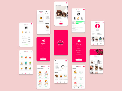 HomeBrands app ui ux