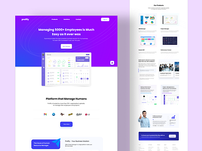 Profify - SAAS Product Design