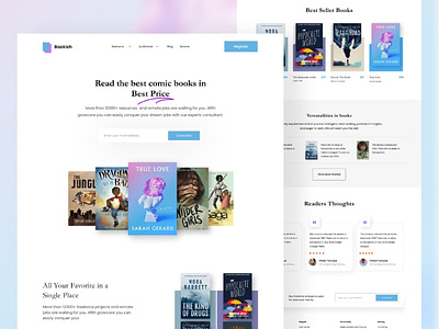 Book Selling Website Design